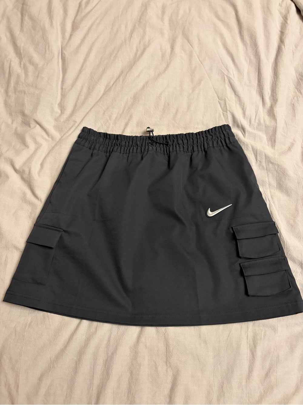 Nike Black Sportswear Mini Cargo Skirt